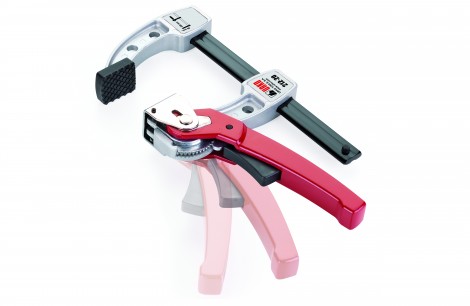 Serre-joint rapide à levier 20cm mors en aluminium