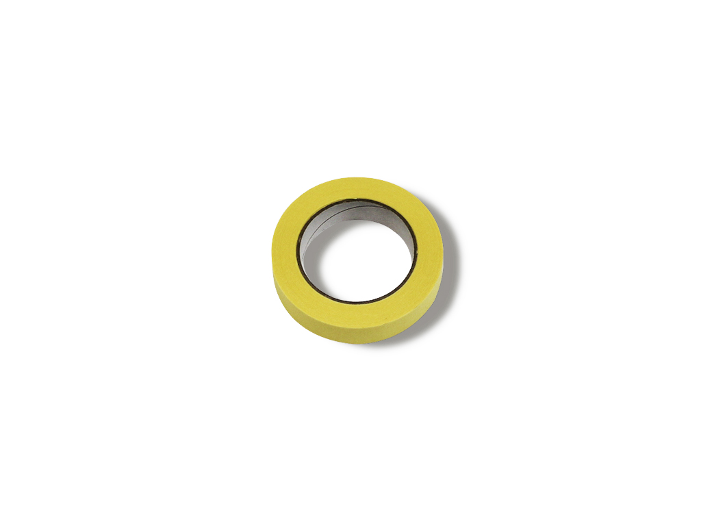 Masking paper tape, 25mm wide x 50ml long