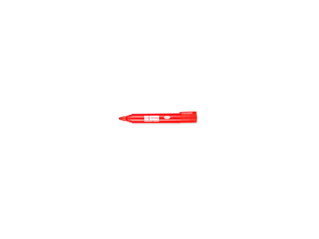 Red permanent marker