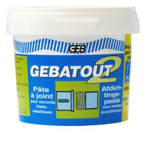 GEBATOUT 2 pâte à joint pot de 500g