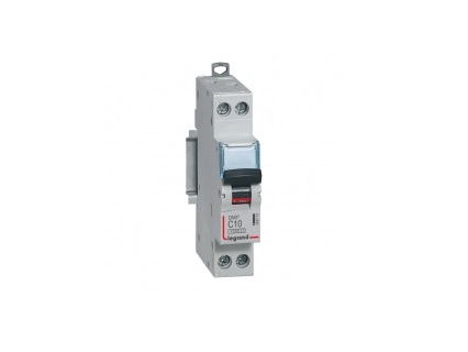 Disjoncteur DT40 1P+N C10 6KA