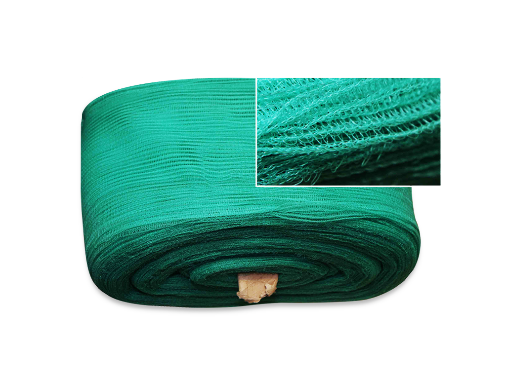 Micro mesh rubble net wide. 3ml x long. 100ml - green