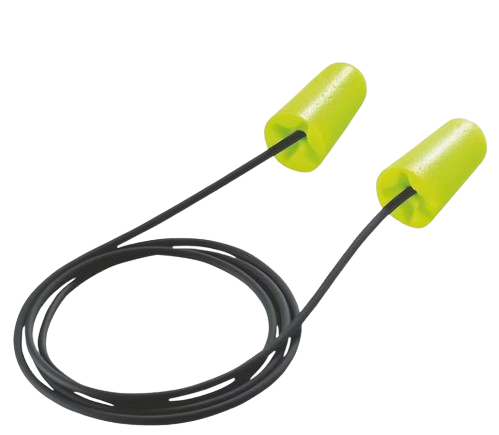 Disposable earplugs max cord SNR 37 (Box of 100 pairs)