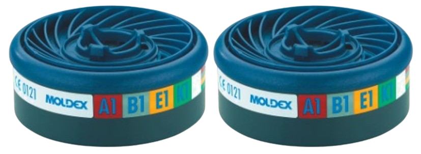 A1B1E1K1 gas filter for 7000 and 9000 series masks (pair)