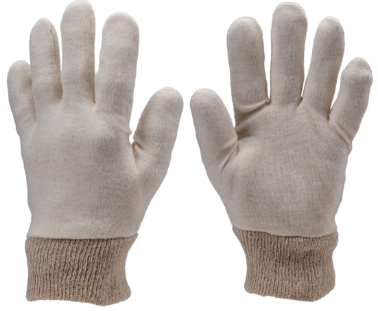 Knitted textile glove (undergloves) - One size
