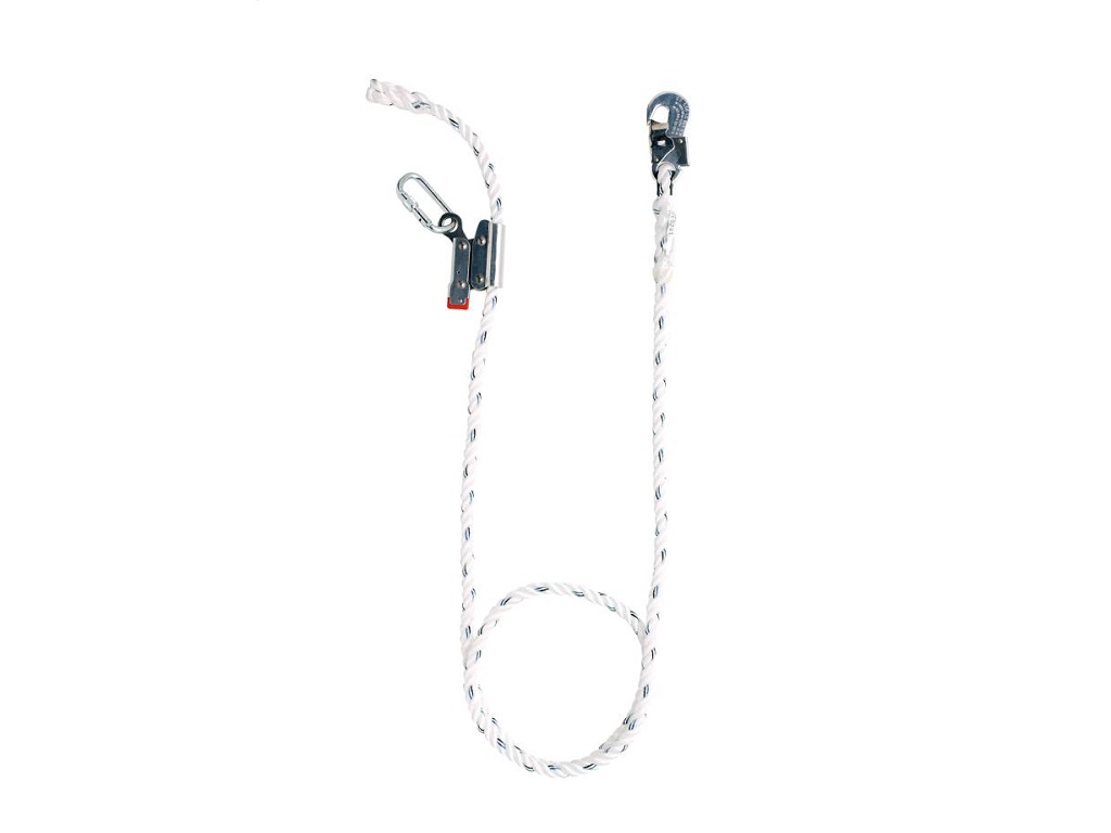 2m restraint lanyard with jaw tensioner