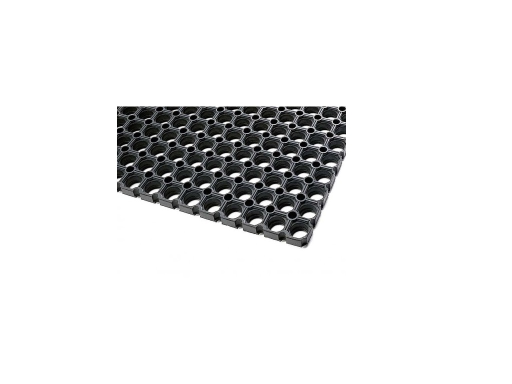 Black rubber grating M68 100x150CM