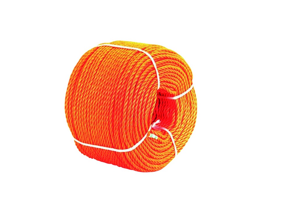 Cordage PP Orange Diam. 18 - Couronne de 100Ml