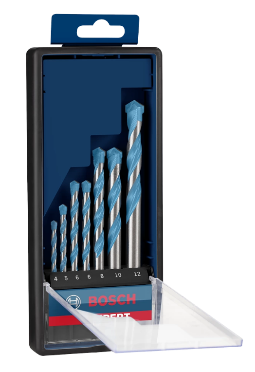 CYL-9 Expert 4/5/6/8/10/12 Multi-material drill bit set of 7