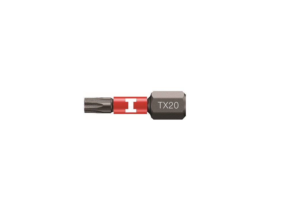 S-B TX20 25/1 IMP screwdriver bit (Box of 10)