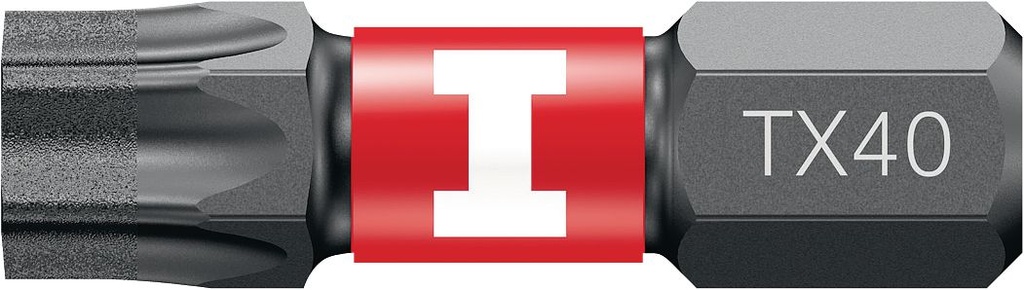 S-B TX40 25/1 IMP screwdriver bit (Box of 10)