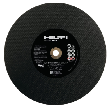 Disque à tronçonner rails ch. fer 356x4.2x25.4mm (Lot de 10)