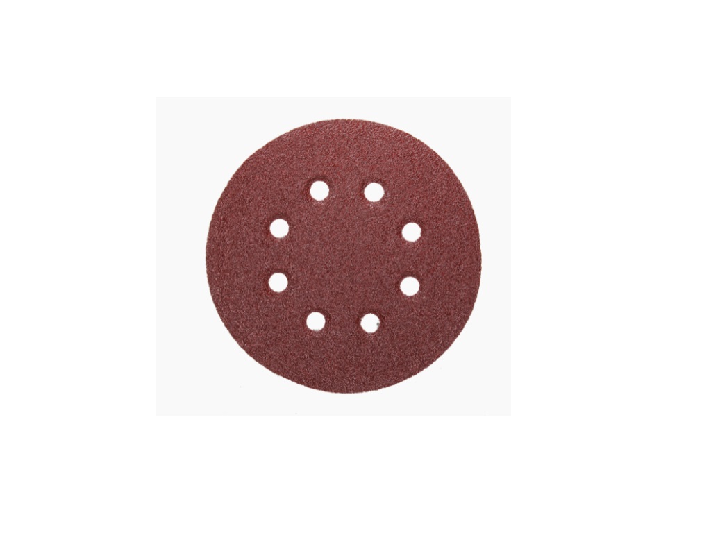 Self-gripping disc diam. 125mm G80 - 8 holes paint/wood/metal