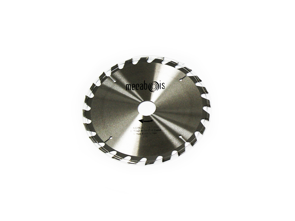 Lame de scie carbure bois 230x2.8x30 - 34 dents