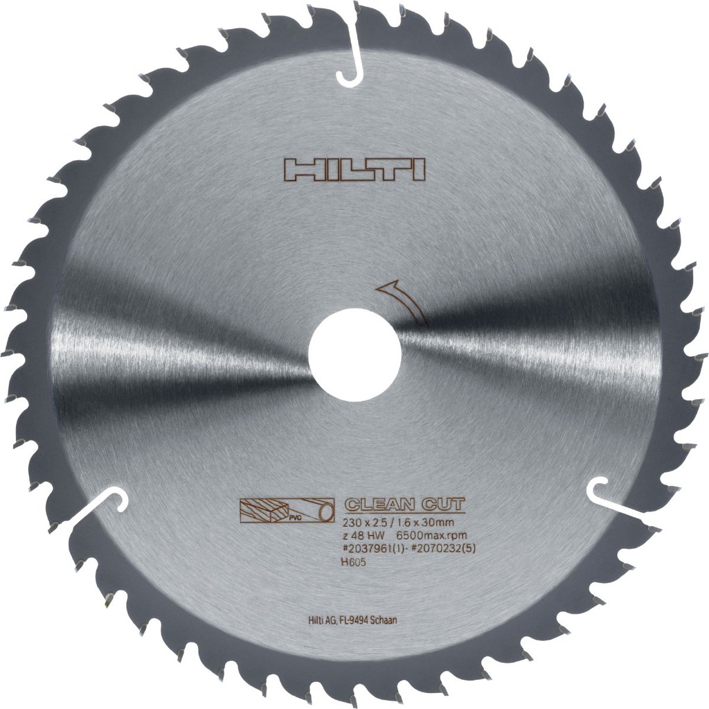 Circular saw blade W CSC 230X30 Z48 HW - 2037961