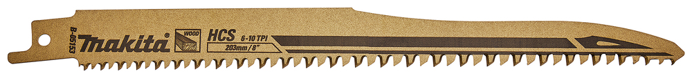 JR3070CT- DJR181RME 180x203mm Wood Reciprocating Saw Blade (Pack of 5)