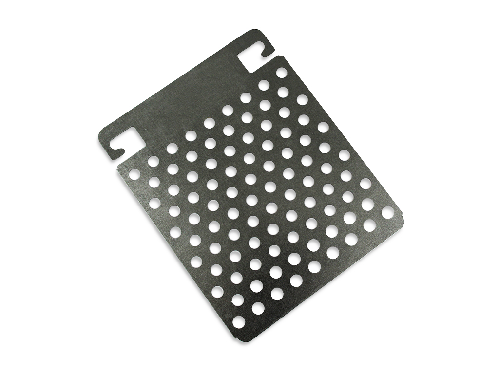 Metal grid for paint bucket