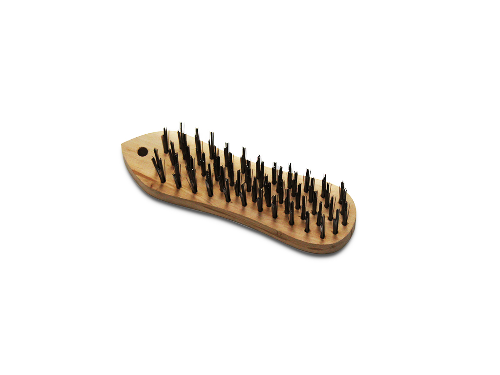 5-row steel violin wire brush