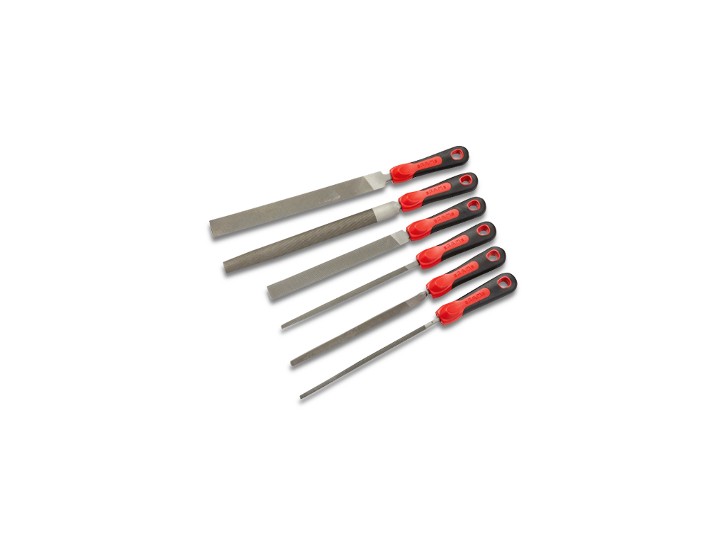 Set of 6 handle files