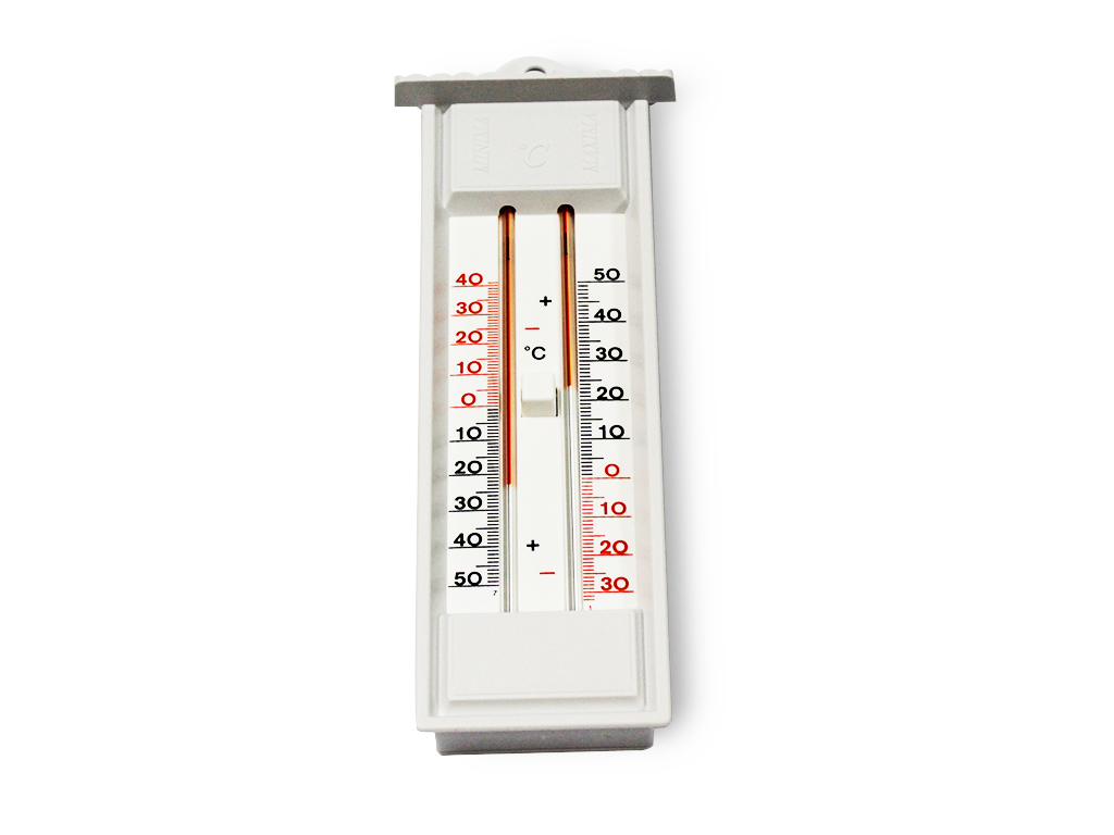 Minimum maximum thermometer