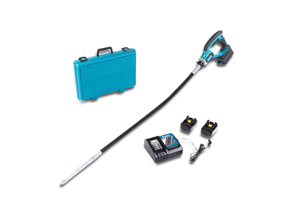 Vibreur à béton sur bat 18V L120cm Diam. 25mm DVR450RME Makita