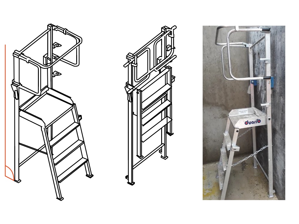 Magnetic access tool between B07 / B20 benches