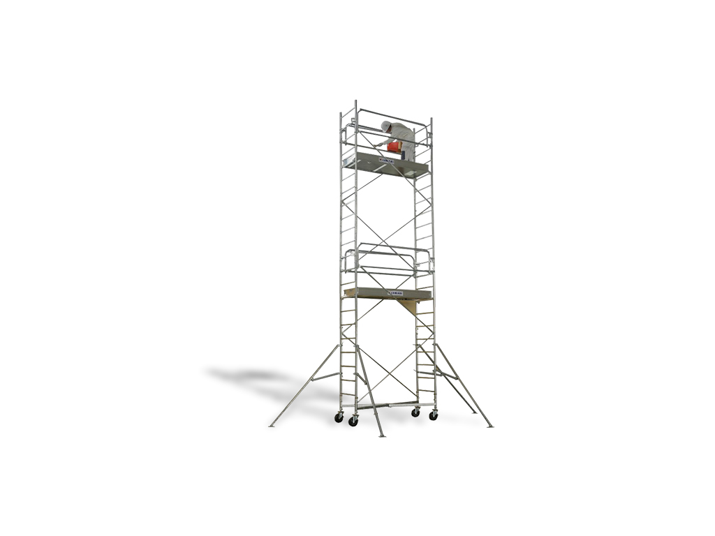 Échafaudage generis 750 6m ht de plancher prévoir panneau PO003360
