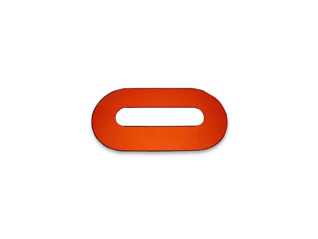 PANCARTE BOUEE MINORANGE KOMASEL 200 X 100 CM