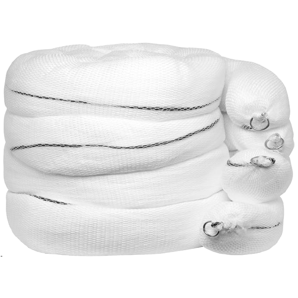 Oil absorbent boom 13cmX3m (Bag of 4) - 160L