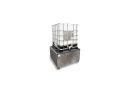 Galvanized steel retention tank for 1000L tank or 4 220L drums