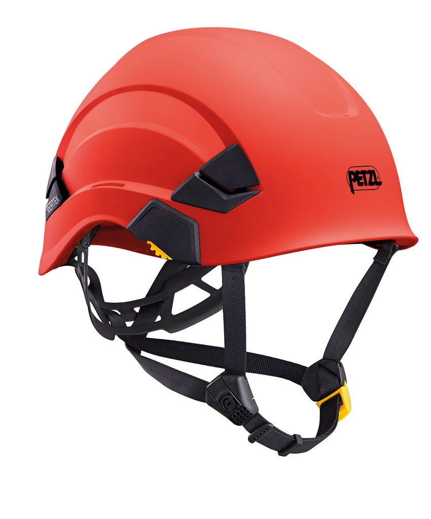 Vertex helmet without 4-point chin strap ventilation