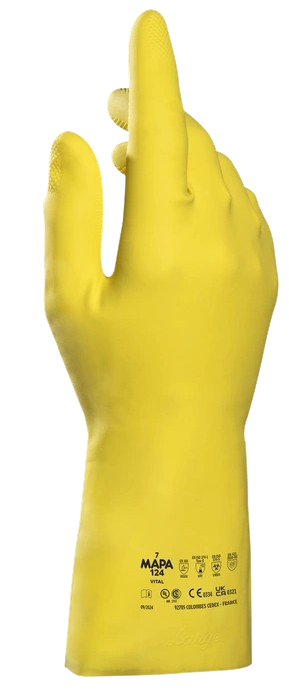 Vital 124 latex glove