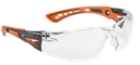 Rush+ glasses with orange frame