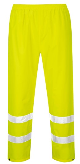 Pantalon de pluie jaune hv