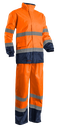 Ensemble de pluie fluo HV respirant HI-WAY