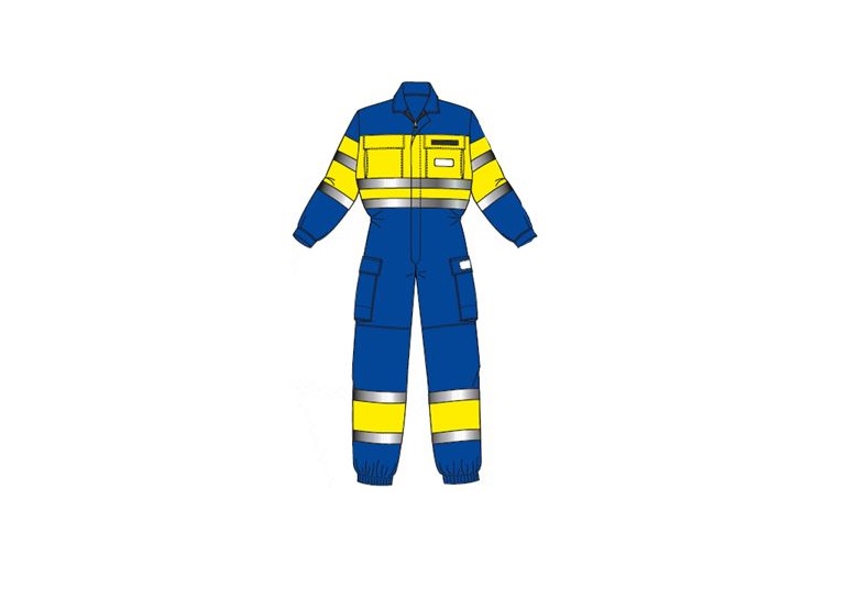Combinaison Multirisques BYCN MATERIEL jaune