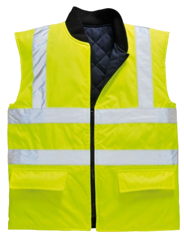 Reversible HV warm vest