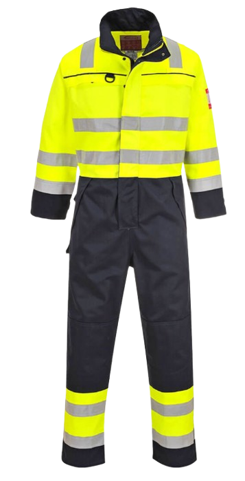 HI VIS multi-risk suit