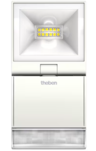 LED projector with detector