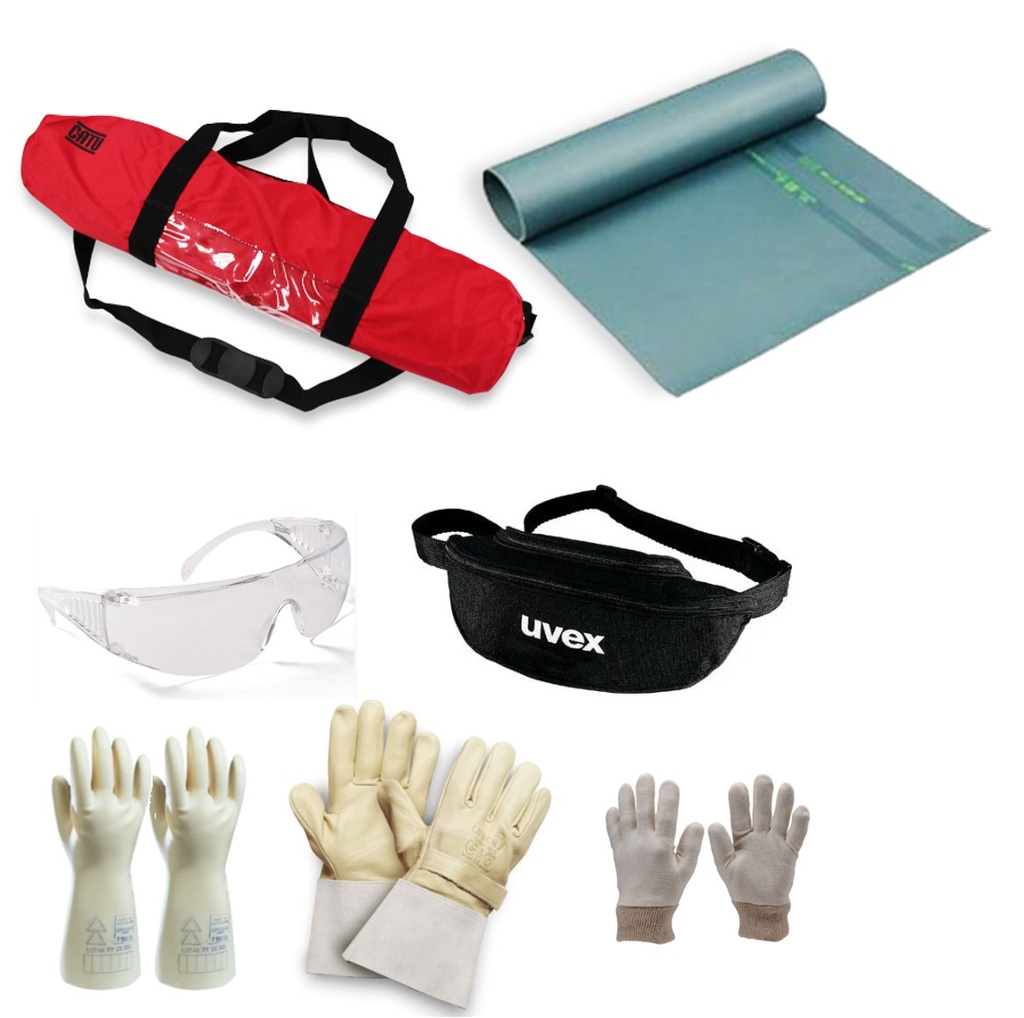 Kit électricien ensemble EPI risque électrique
