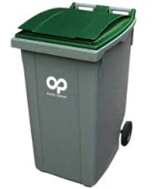 Option for pedal opening of Citybac 2-wheel bin