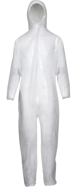 Disposable isolation suit 50g/m² - one size XL