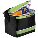 Sac isotherme Levi sport nylon noir/vert
