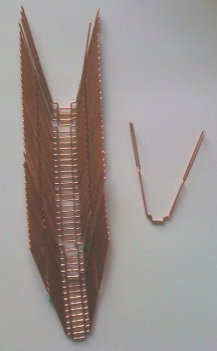 Box of 7700 staples for DF16 ligature machine