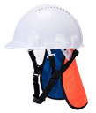 Refreshing Saharan hat adaptable to helmet