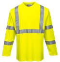 Modaflame Flame Retardant Yellow HV Long Sleeve T-Shirt