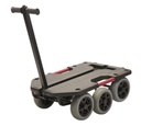 Superdoggy all-terrain trolley with puncture-proof wheels