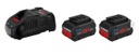 Starter set ProCORE18V 2x5.5Ah battery + GAL 1880 CV Box