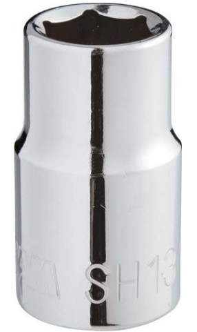 1/2 Socket - 6 Sides Diam. 21