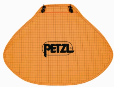 Orange neck protector for Vertex and Strato helmets